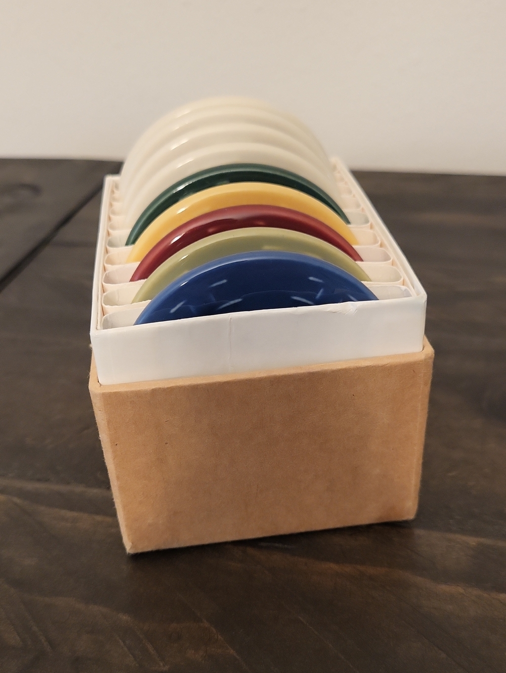 Longaberger Pottery Woven Traditions Color Selector Sample Set, Mini